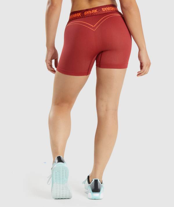 Damske Šortky Gymshark Apex Seamless Low Rise Bordove | GO9432751